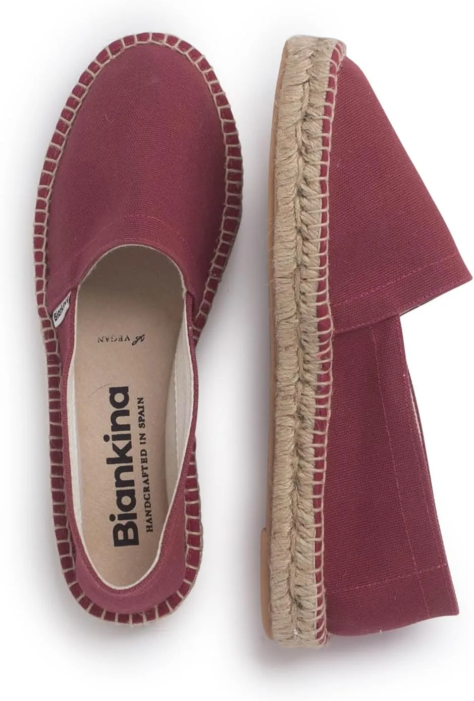 Mila Espadrille Flats: Sustainable, Vegan, Classic Style. Made in Spain