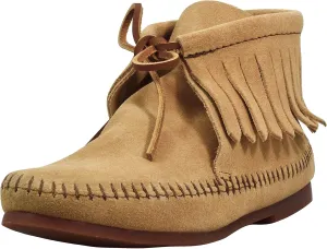 Minnetonka Women's Classic Fringe Hardsole Boot