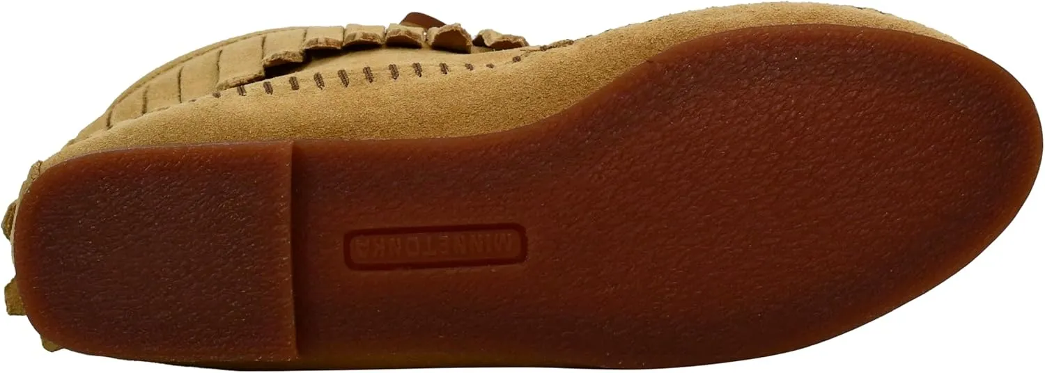 Minnetonka Women's Classic Fringe Hardsole Boot