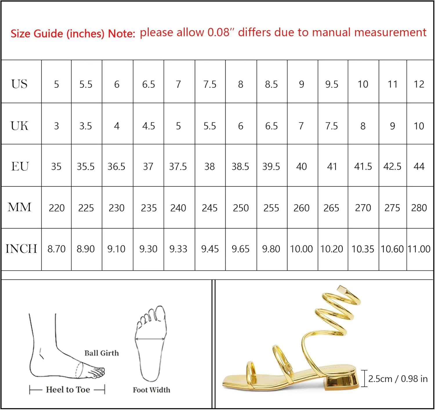 Modatope Two Strap Square Open Toe Strappy Sandals Low Block Heels Spiral Ankle Warp Strap Gladiator Sandals