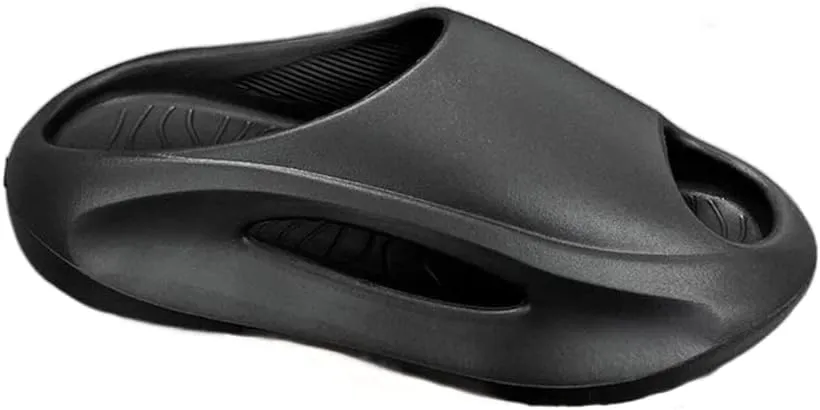 MOLERFO Pillow Slides for Women and Men | Shower Slippers Bathroom Sandals | Extremely Comfy | Cushioned Thick Sole