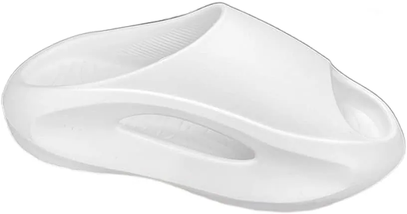 MOLERFO Pillow Slides for Women and Men | Shower Slippers Bathroom Sandals | Extremely Comfy | Cushioned Thick Sole