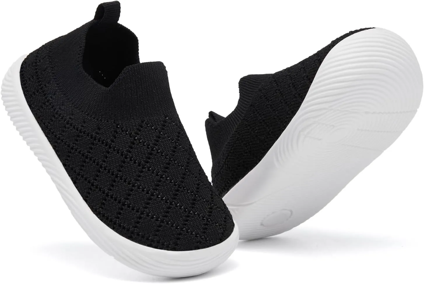 MORENDL Baby Shoes Toddler Walking Sock Shoes Non-Slip Breathable Boys & Girls Sneakers Infant Tennis Shoes