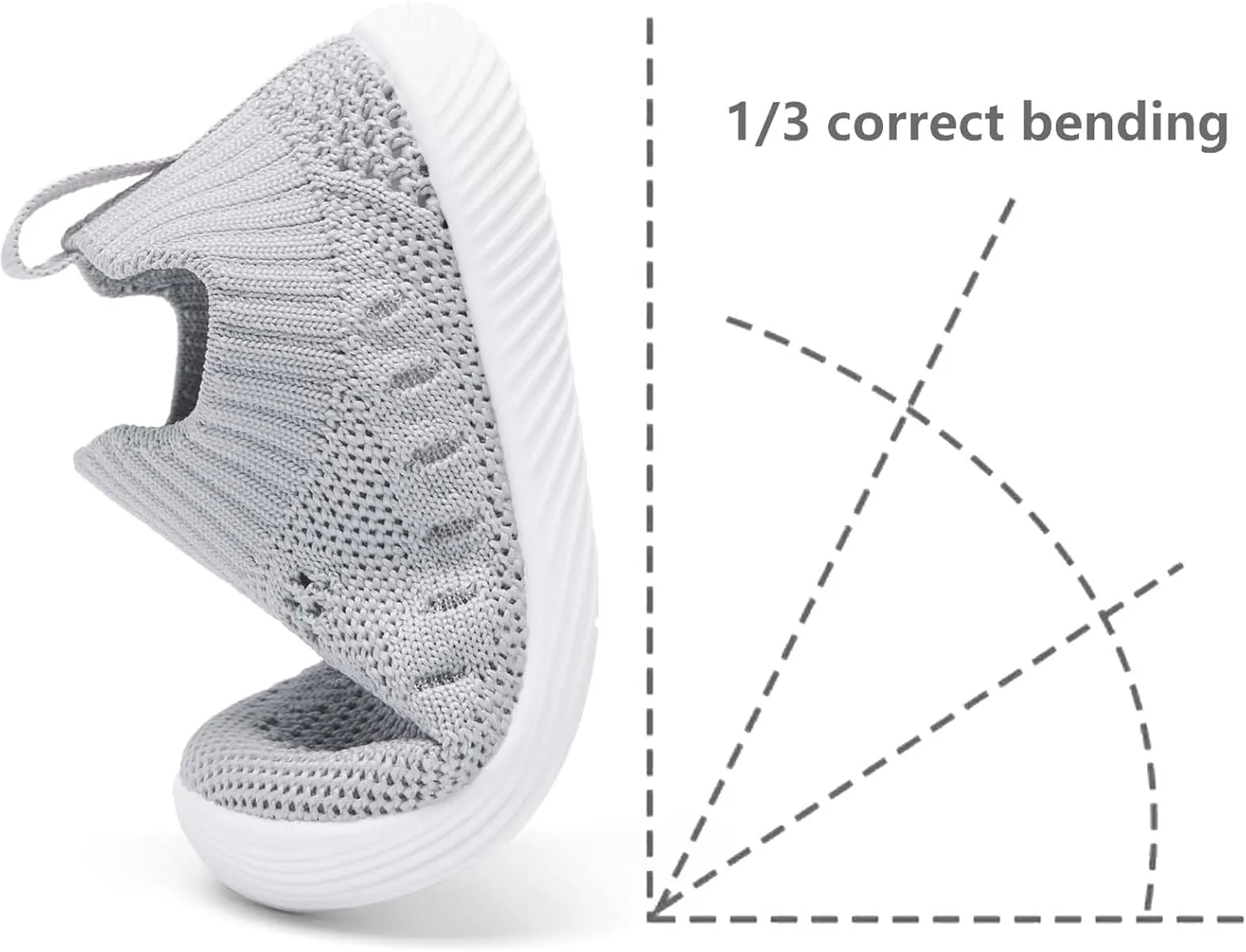 MORENDL Baby Shoes Toddler Walking Sock Shoes Non-Slip Breathable Boys & Girls Sneakers Infant Tennis Shoes