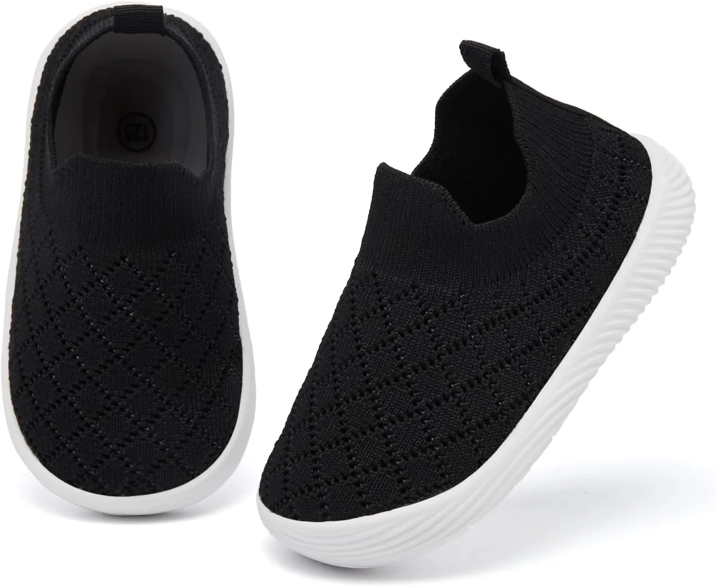 MORENDL Baby Shoes Toddler Walking Sock Shoes Non-Slip Breathable Boys & Girls Sneakers Infant Tennis Shoes
