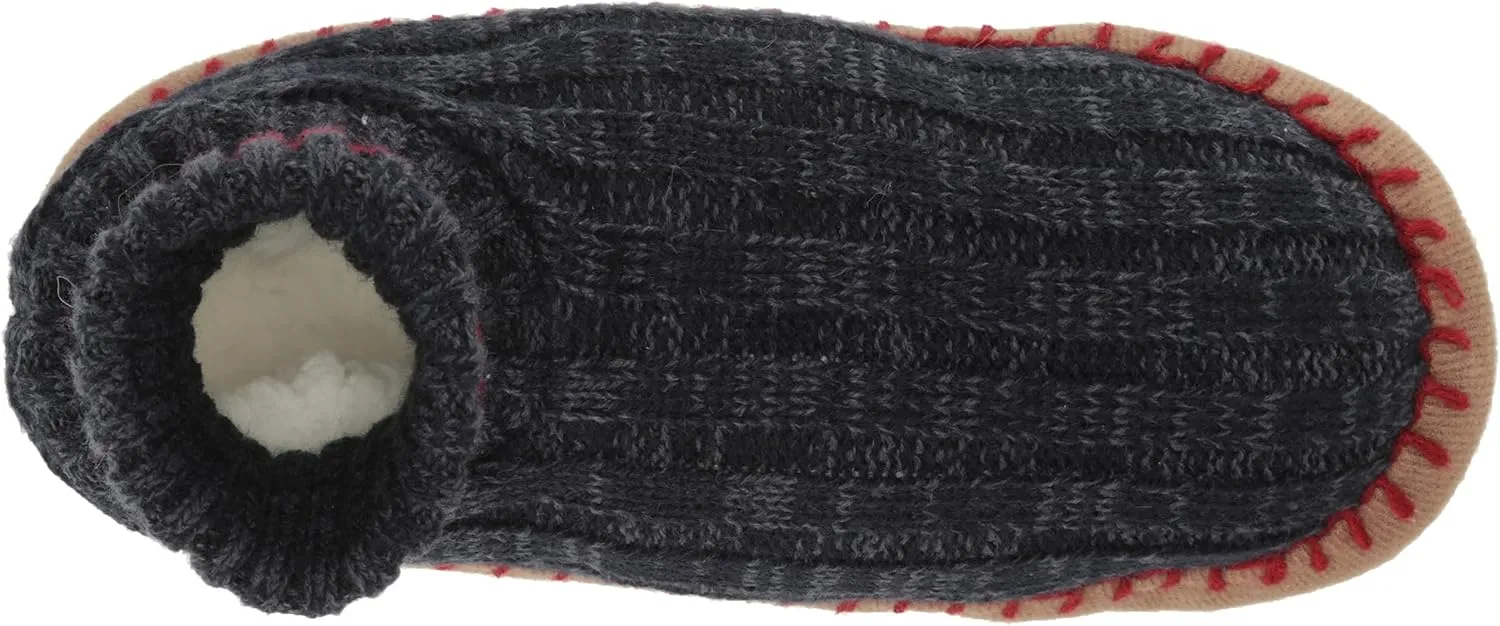 MUK LUKS Men's Cuff Bootie Slipper