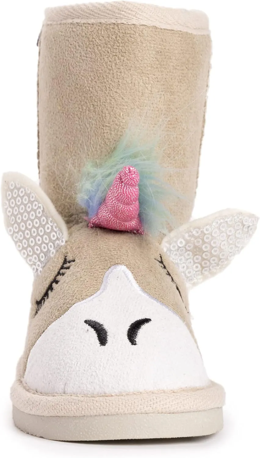 MUK LUKS Unisex-Child Kid's Luna Unicorn Boots Fashion