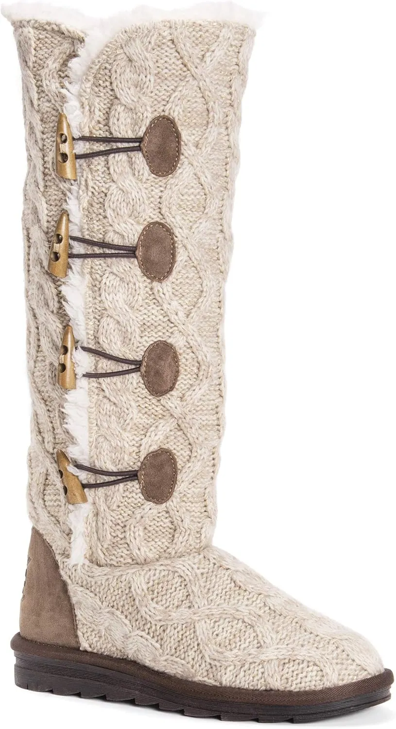 MUK LUKS Women's Felicity Boots Fashion, Medium