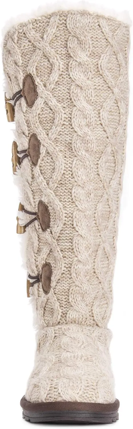 MUK LUKS Women's Felicity Boots Fashion, Medium