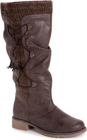 MUK LUKS Women's Lukees Bianca Beverly Boots Fashion