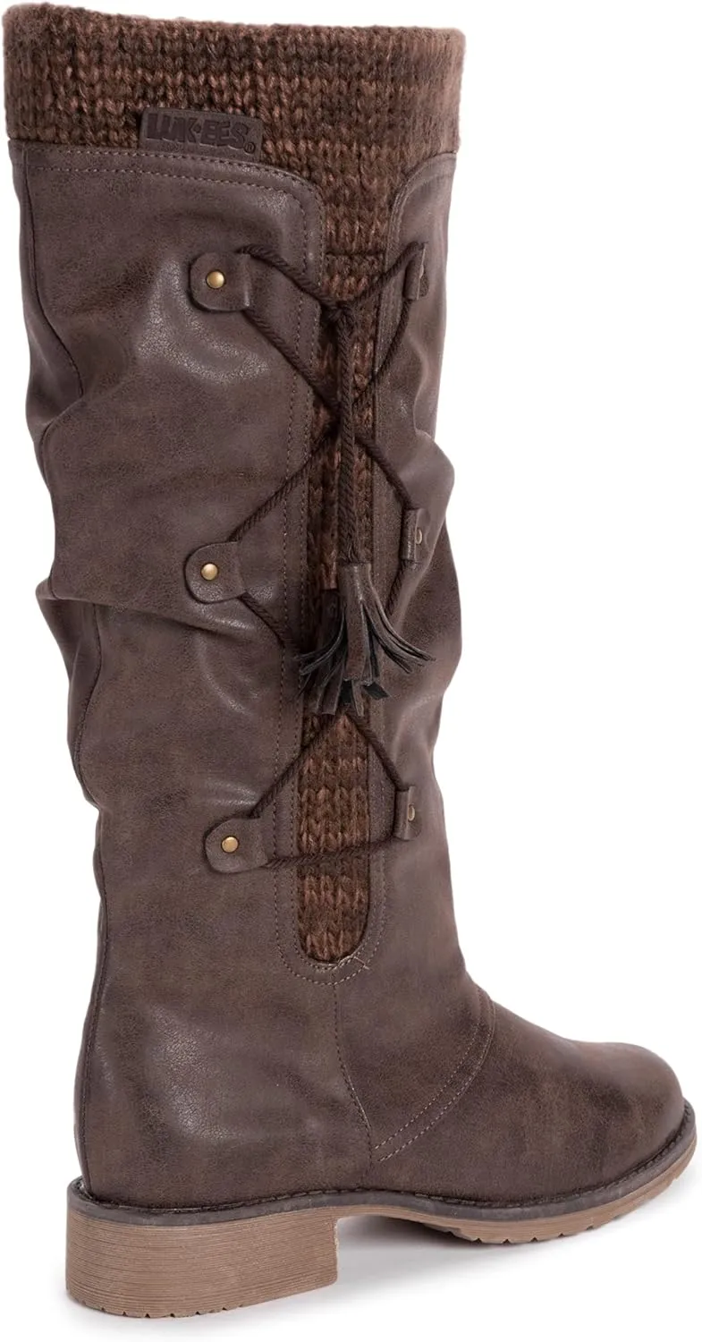MUK LUKS Women's Lukees Bianca Beverly Boots Fashion