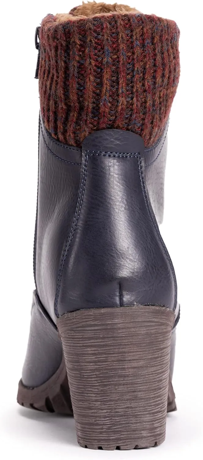 MUK LUKS Women's Lukees Lacy Lori Boots Fashion