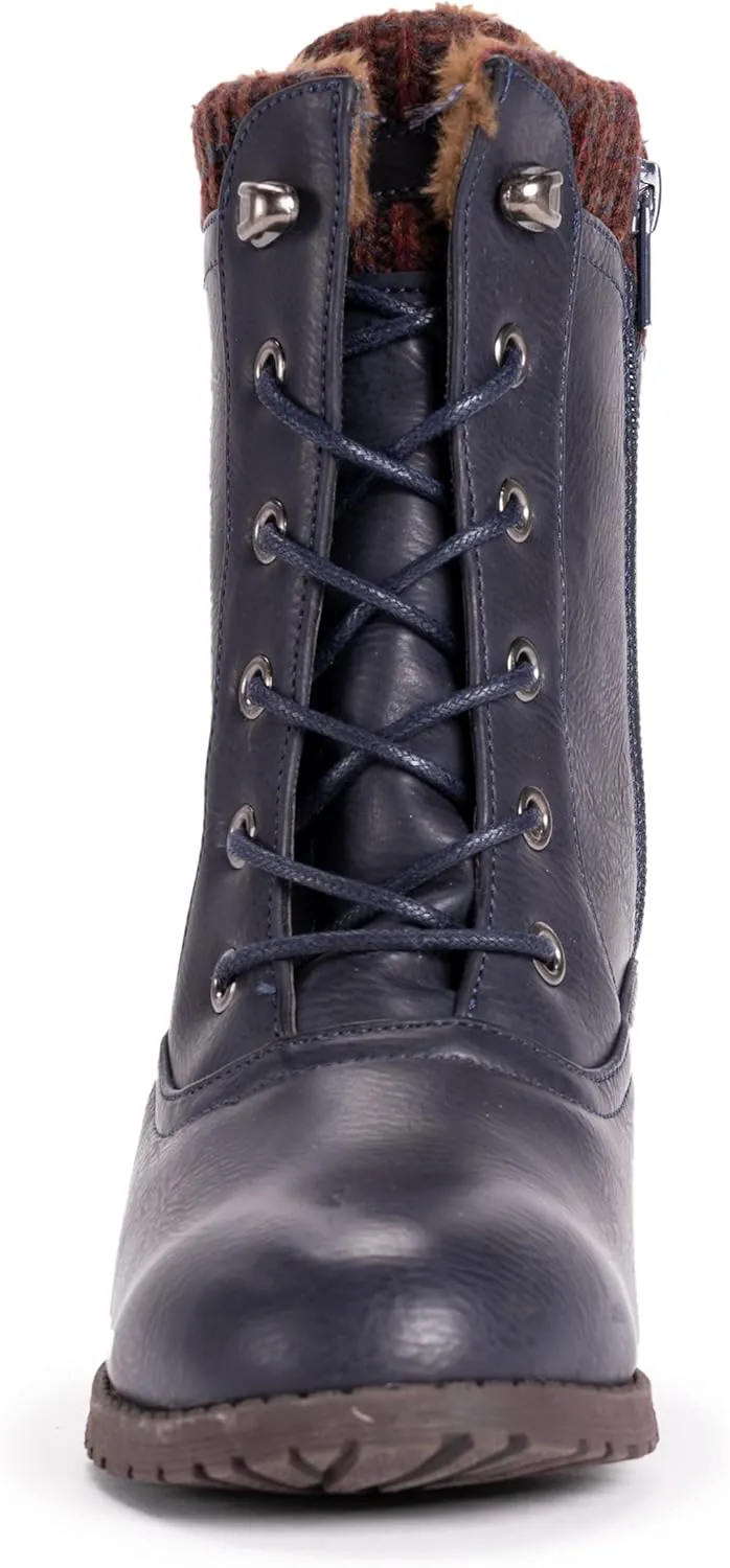 MUK LUKS Women's Lukees Lacy Lori Boots Fashion