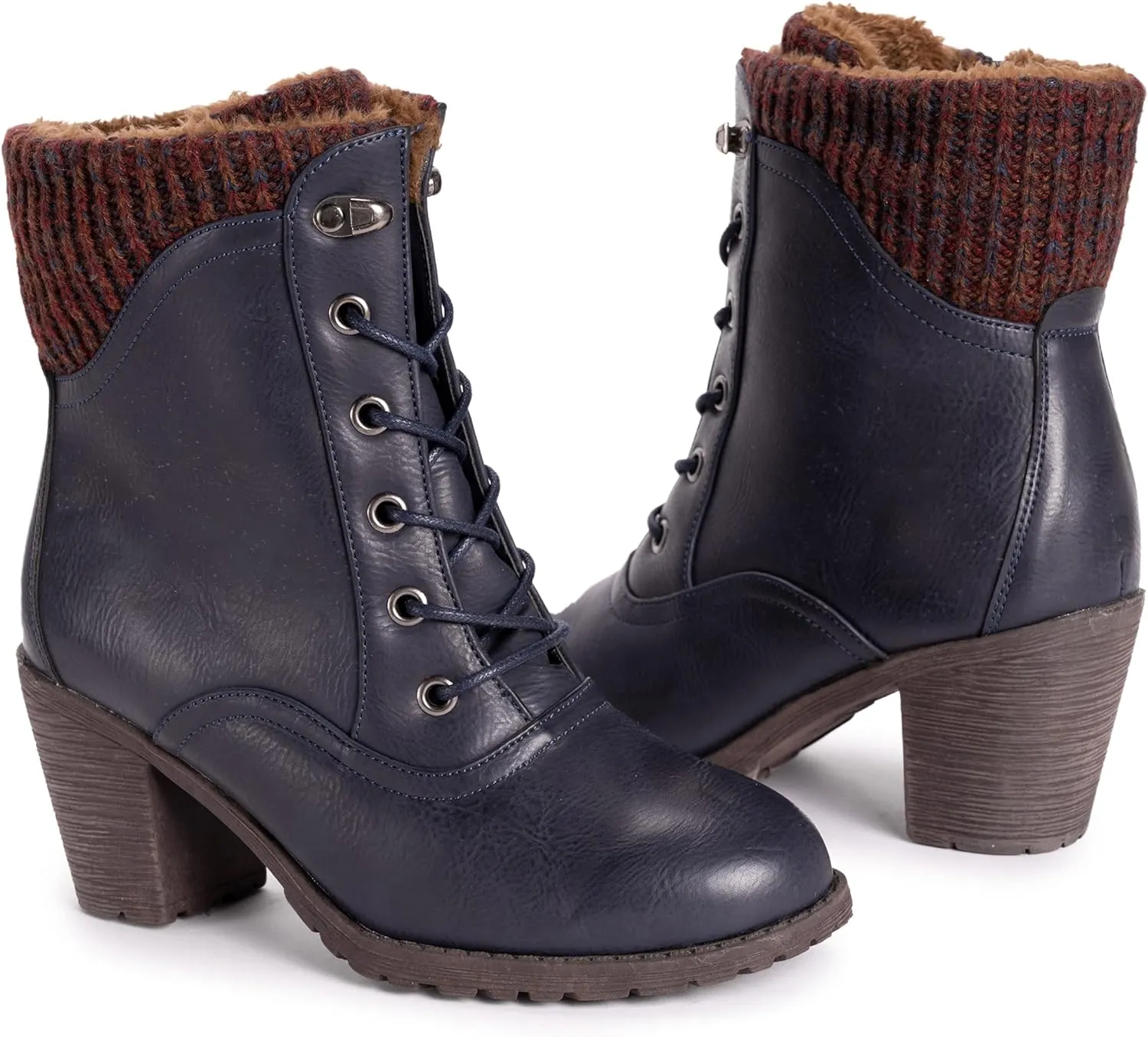MUK LUKS Women's Lukees Lacy Lori Boots Fashion