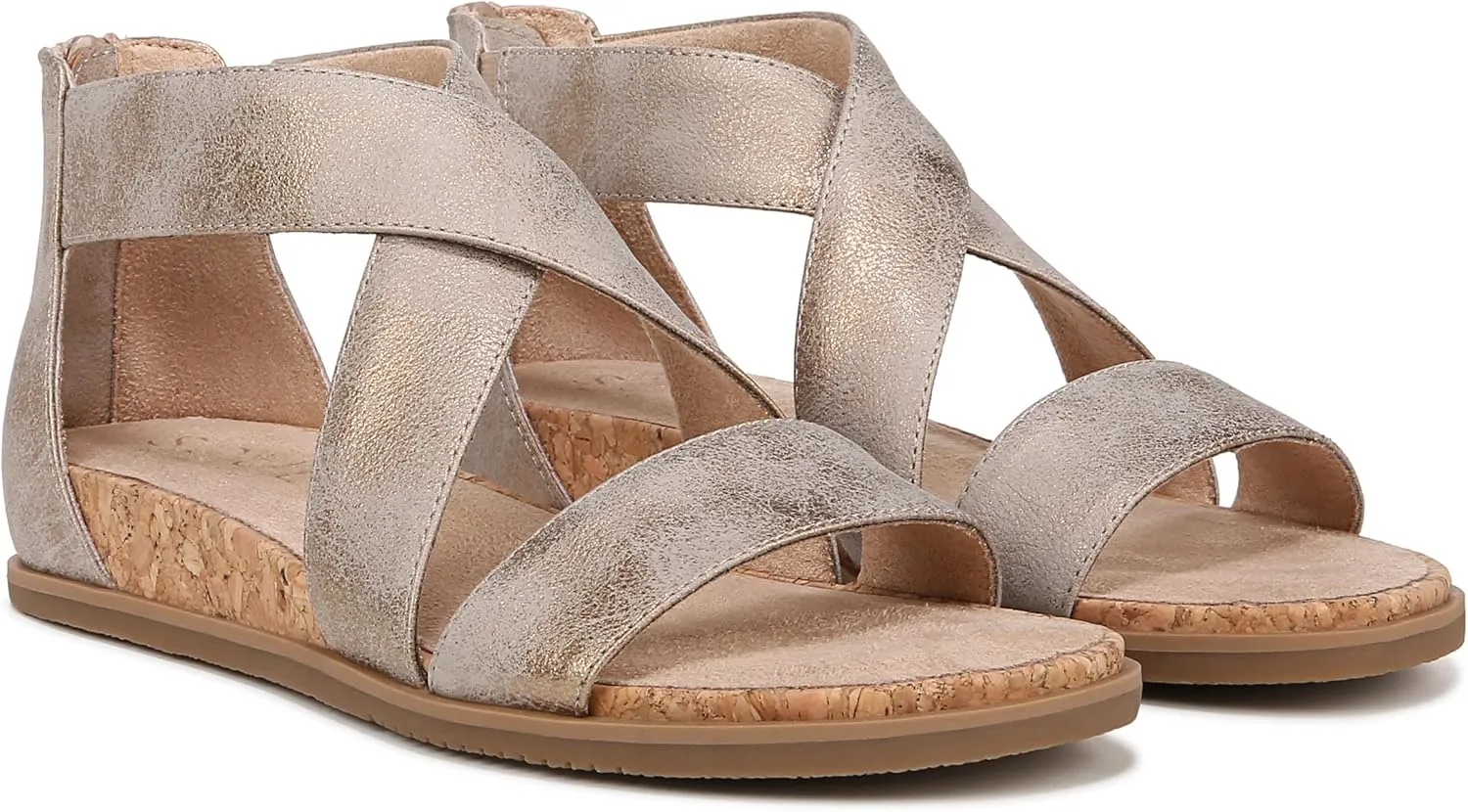 Naturalizer Soul Women's Cindi Strappy Flat Sandal