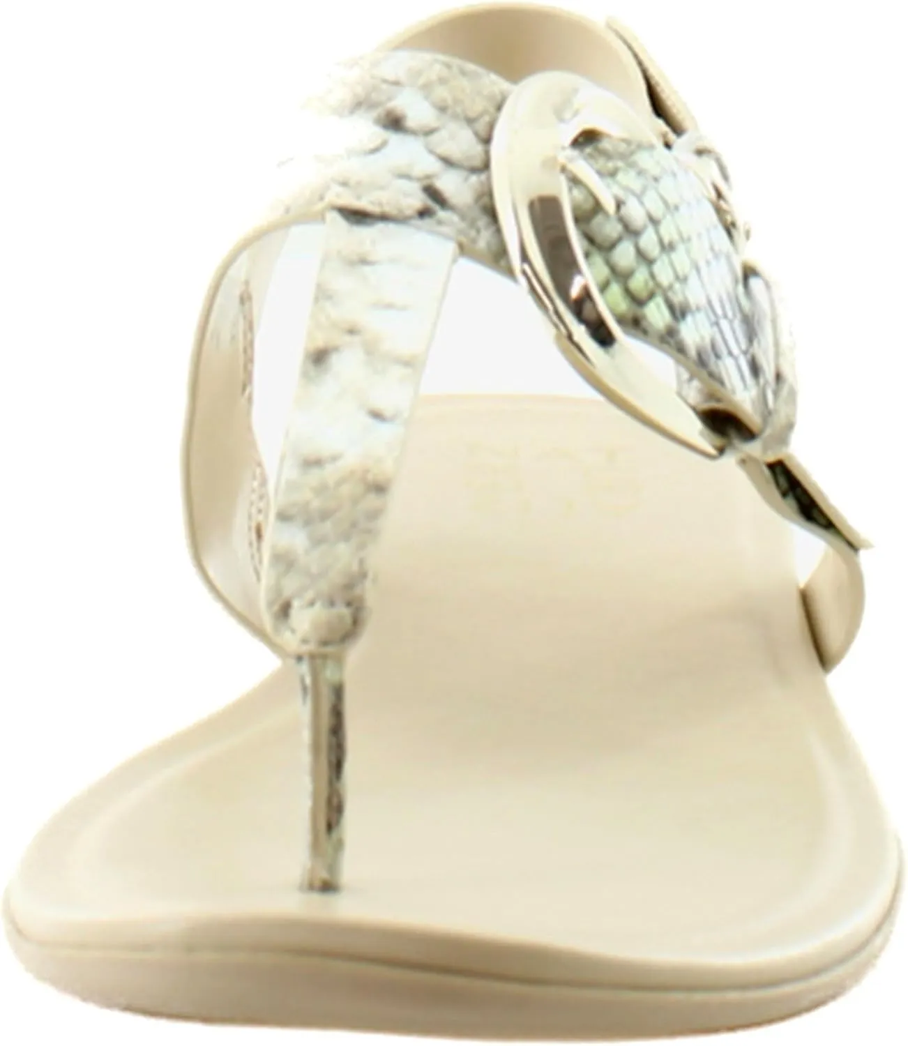 Naturalizer Womens Taylor T-Strap Slingback Flat Sandal
