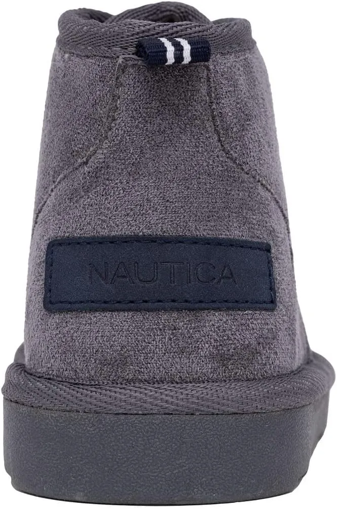 Nautica Kids Boot With Sherpa Fur For Snow And Winter-Warm Ankle Slipper Bootie |Boys-Girls|(Big Kid - Little Kid - Toddler)