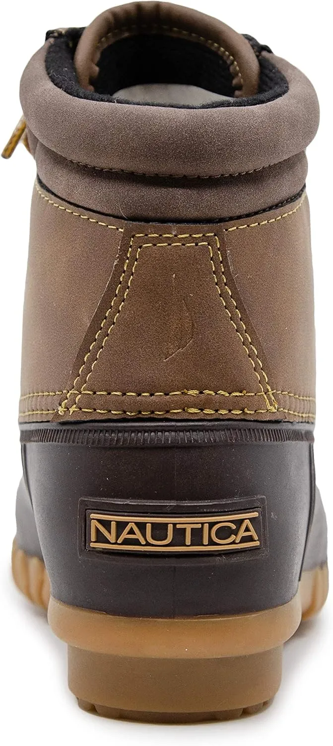 Nautica Kids Boys & Girls Duck Boots Kids Waterproof Rain Snow Boots Insulated Winter Boots (Toddler/Little/Big Kid)