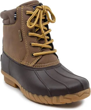 Nautica Kids Boys & Girls Duck Boots Kids Waterproof Rain Snow Boots Insulated Winter Boots (Toddler/Little/Big Kid)