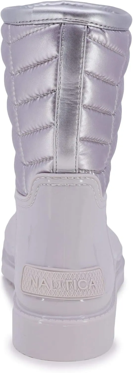 Nautica Womens Ankle Rain Boot - Low Shaft/Mid Calf Winter Waterproof Gore Bootie