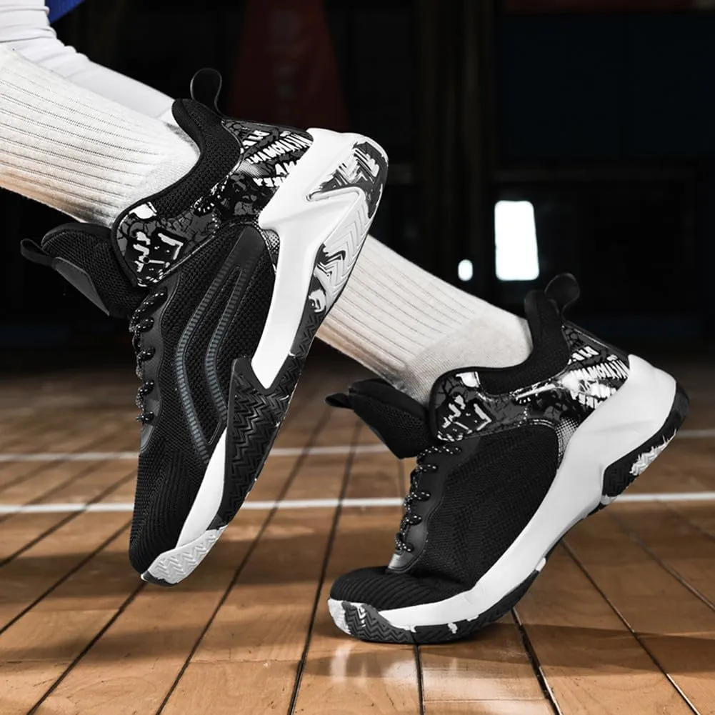 NCNDB High Top Unisex Basketball Shoes Fashion Sports Casual Outdoor Running Shoes