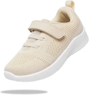 nerteo Toddler Girl Shoes Boys Kids Tennis Sneakers Breathable Runing Walking Shoes