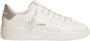 nesho Sneakers for Women Minimalist Leather Trainers Comfortable Hard-Wearing Outdoor Low-top Sport Shoes