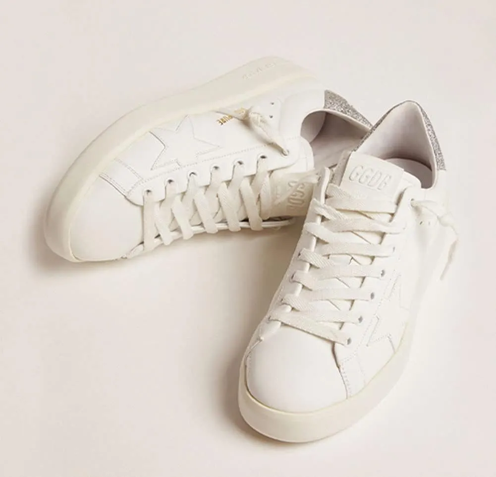 nesho Sneakers for Women Minimalist Leather Trainers Comfortable Hard-Wearing Outdoor Low-top Sport Shoes