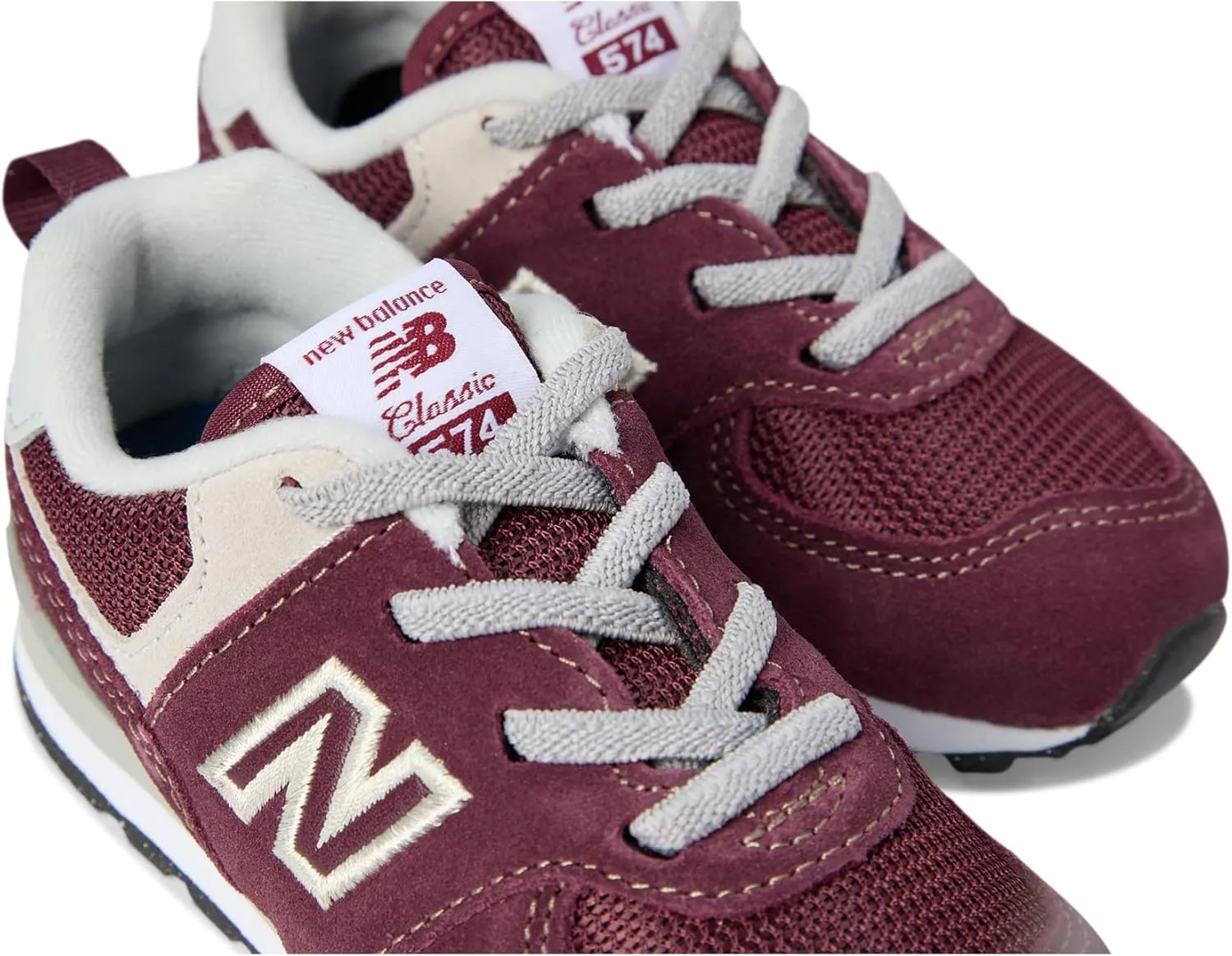 New Balance Kids' 574 Core Bungee Sneaker