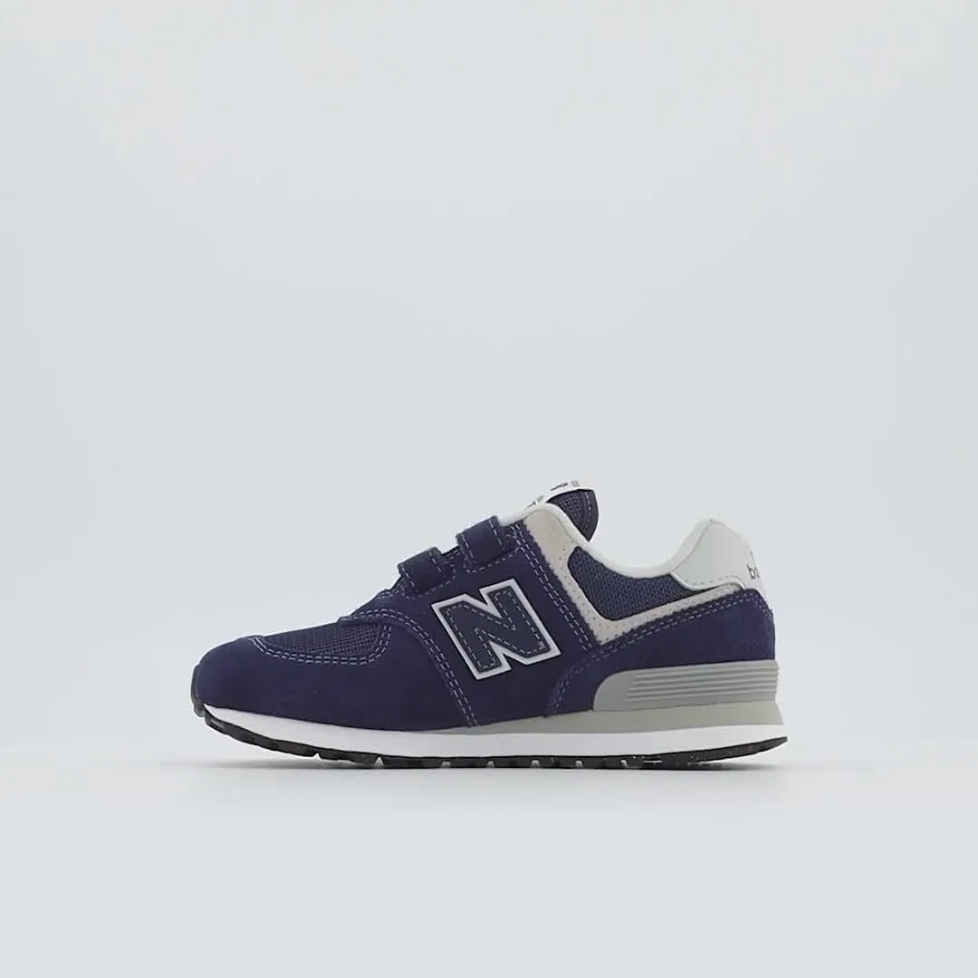 New Balance Kids' 574 Core Hook and Loop Sneaker