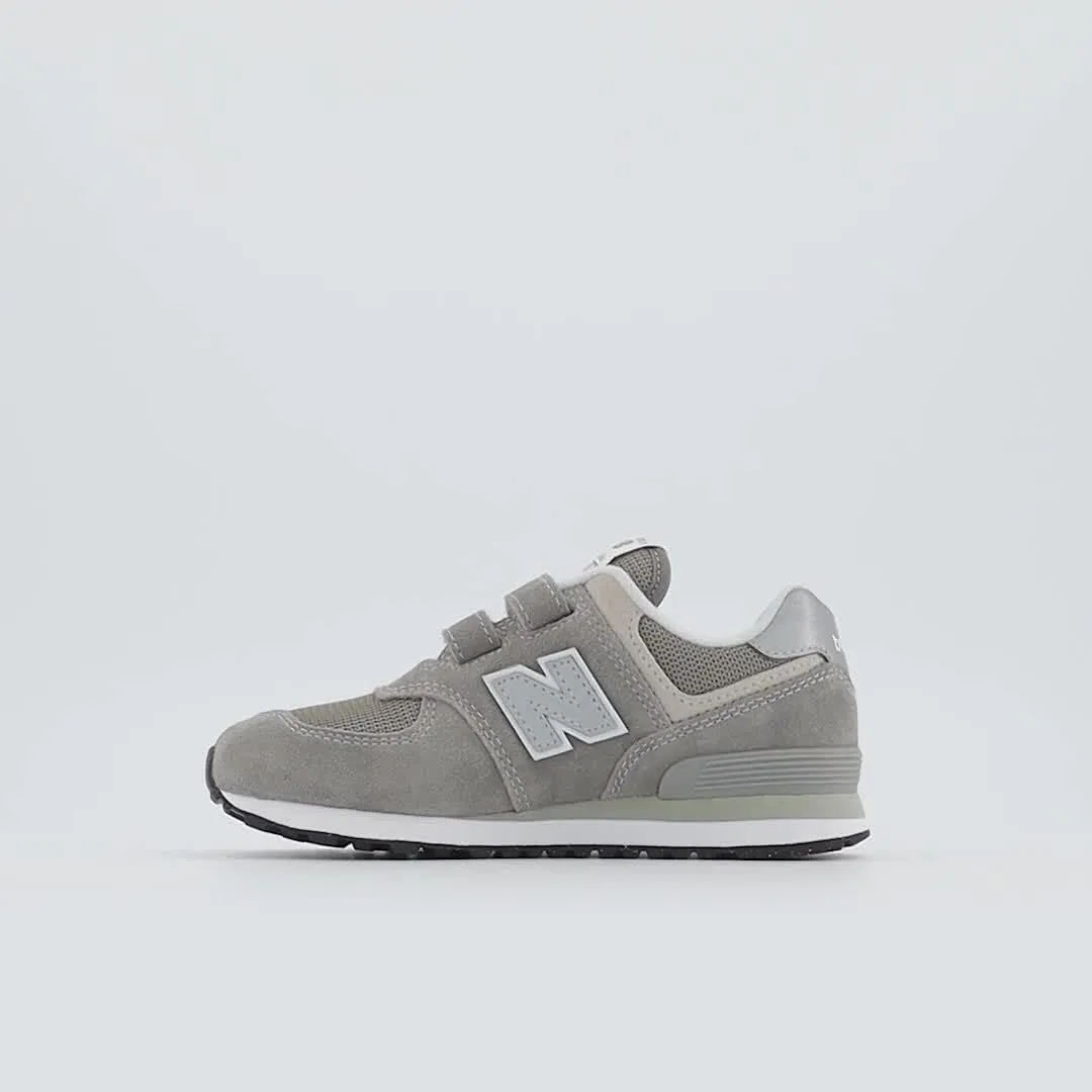 New Balance Kids 574 Core Hook and Loop Sneaker