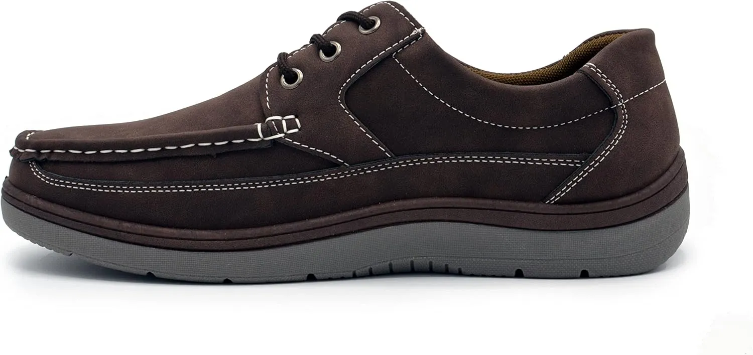 Newport Men's Loafers, Casual Comfort Slip-On Shoes with Cushioned Insole, Stylish Everyday Footwear - Sizes 9-12