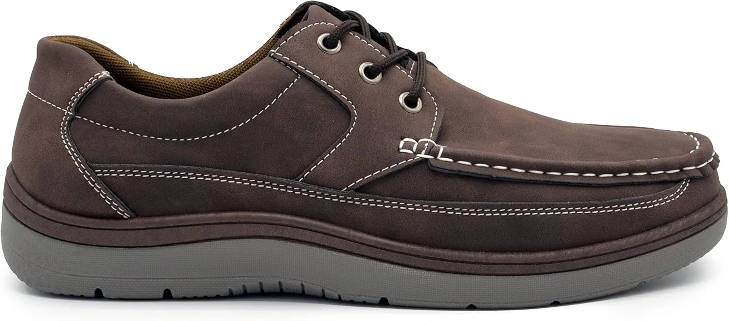 Newport Men's Loafers, Casual Comfort Slip-On Shoes with Cushioned Insole, Stylish Everyday Footwear - Sizes 9-12