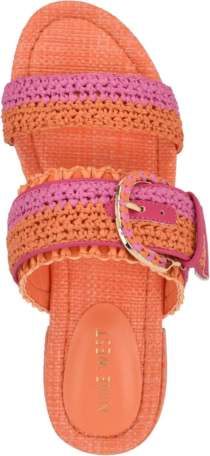 Nine West Women's Sameey Flat Sandal
