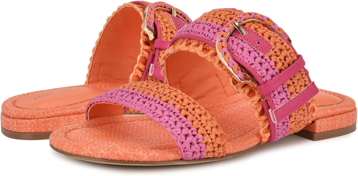 Nine West Women's Sameey Flat Sandal