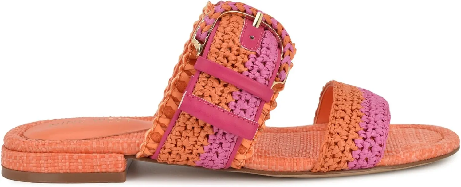 Nine West Women's Sameey Flat Sandal