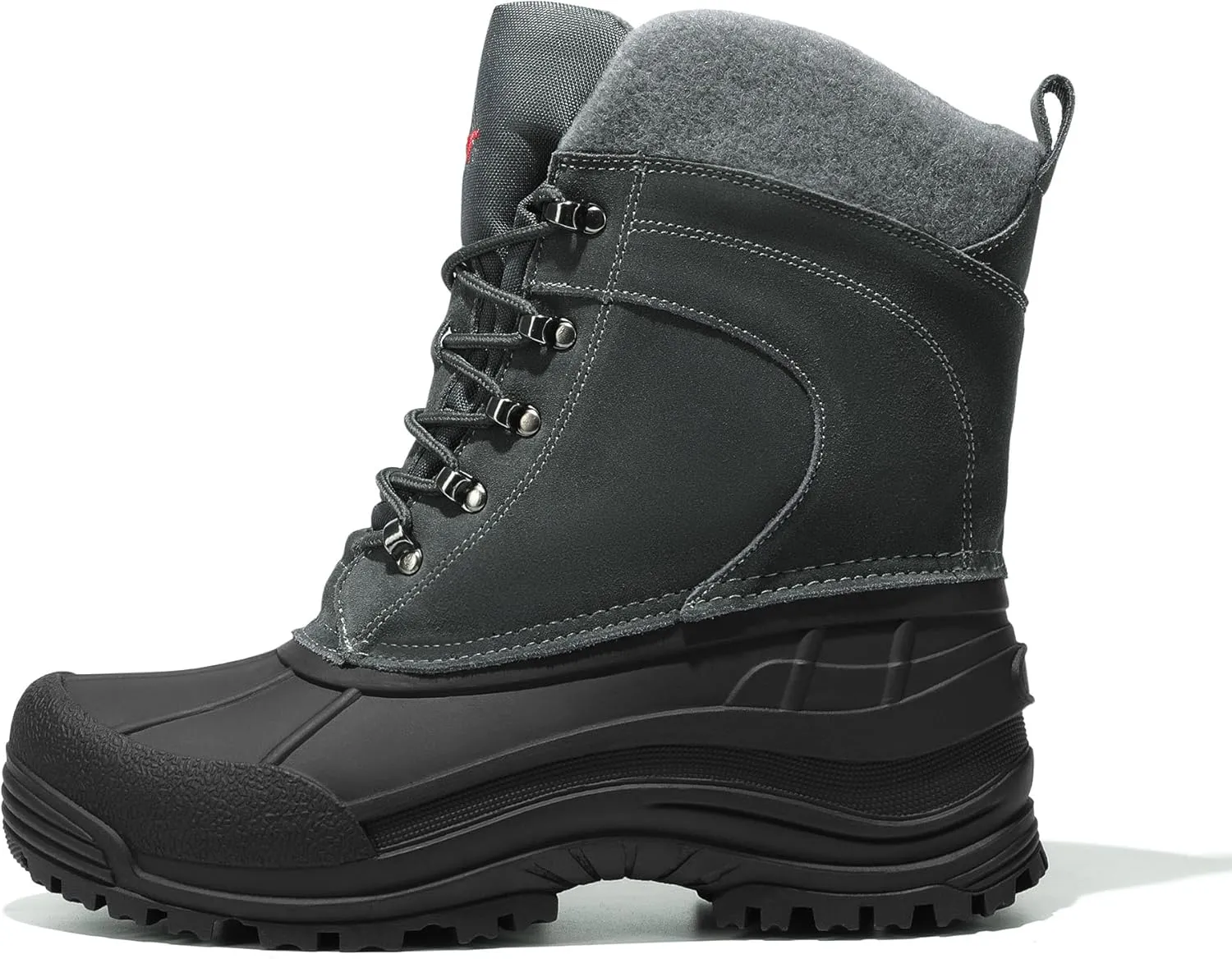 NORTIV 8 Men's Insulated Waterproof Winter Snow Boots TERREY
