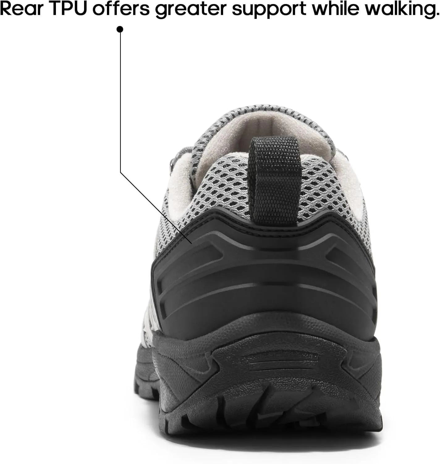 NORTIV 8 Women's Hiking Shoes Lightweight Breathable Mesh Walking Sneakers Outdoor Work Shoes