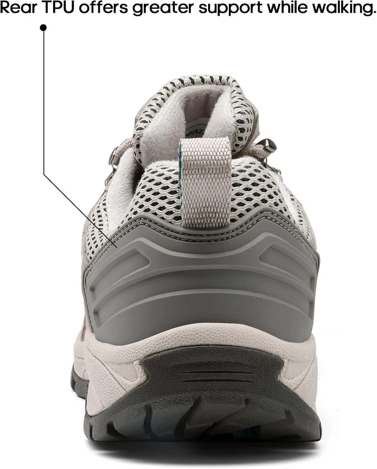 NORTIV 8 Women's Hiking Shoes Lightweight Breathable Mesh Walking Sneakers Outdoor Work Shoes
