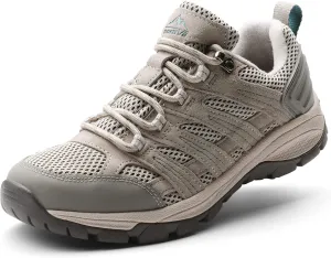 NORTIV 8 Women's Hiking Shoes Lightweight Breathable Mesh Walking Sneakers Outdoor Work Shoes