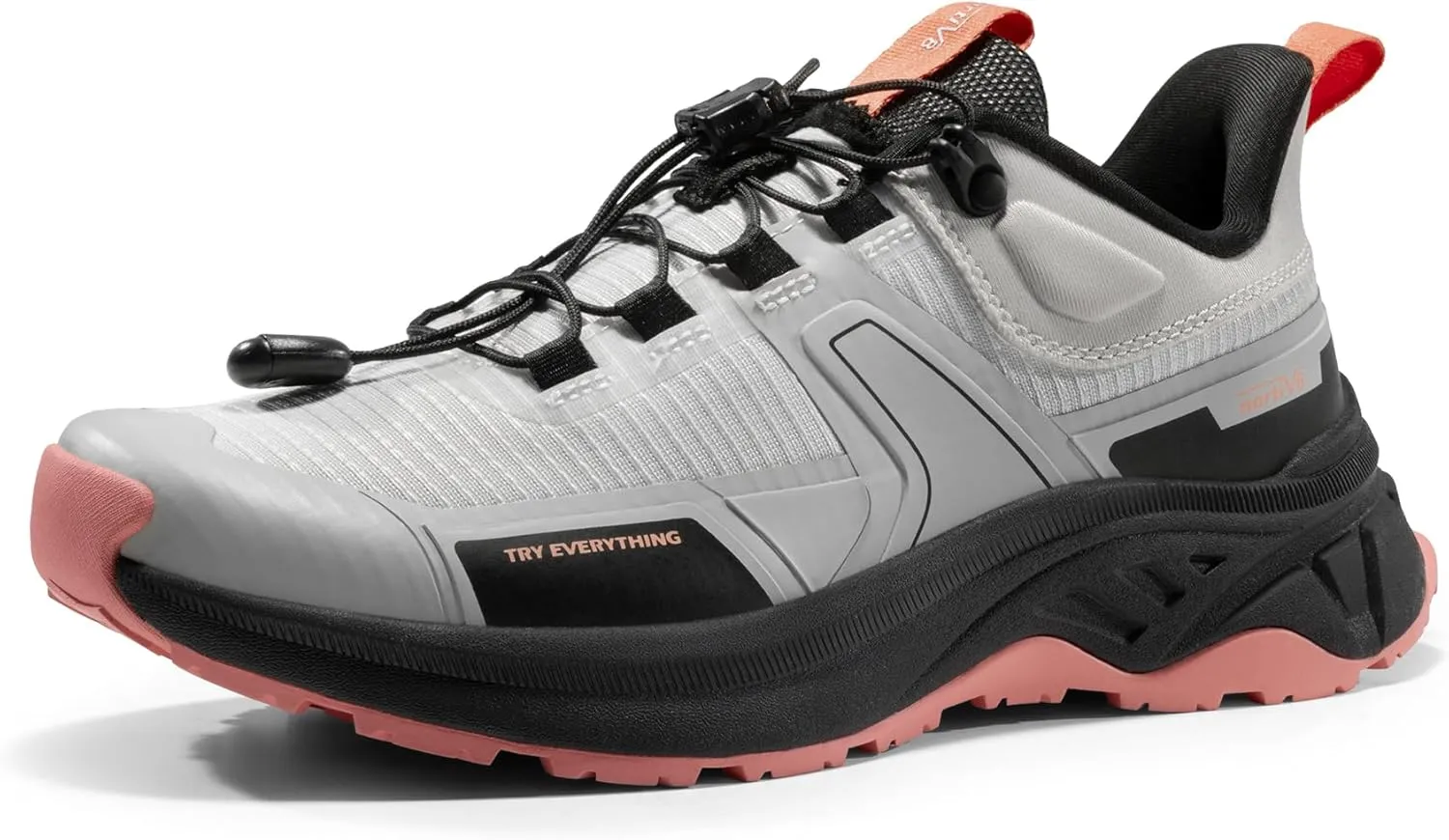 NORTIV 8 Women's Lightweight Hiking Shoes Quick Laces Outdoors Sneakers