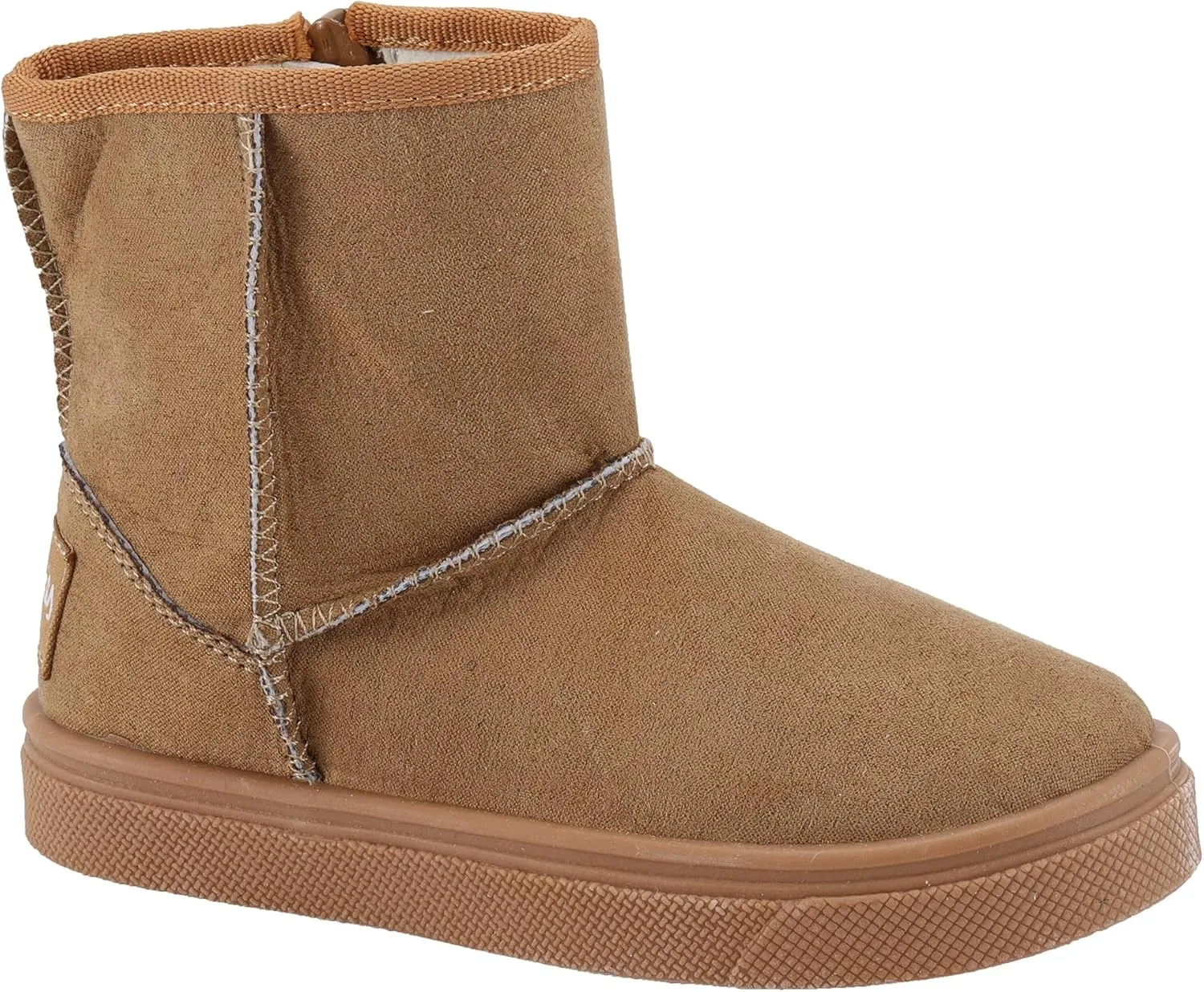 Oomphies Frost Kids' Cozy Boots with Faux Fur Lining and Side Zipper – Durable Microfiber Upper, Rubber Sole