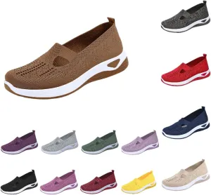 Orthopedic Shoes for Women Wide Width Breathable Walking Comfortable Non Slip Service Lightweight Sneakers