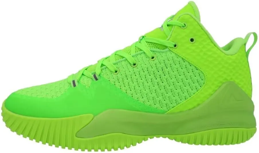 PEAK High Top Mens Basketball Shoes Streetball Master Breathable Outdoor Sneakers Cushioning Shoes for Fitness