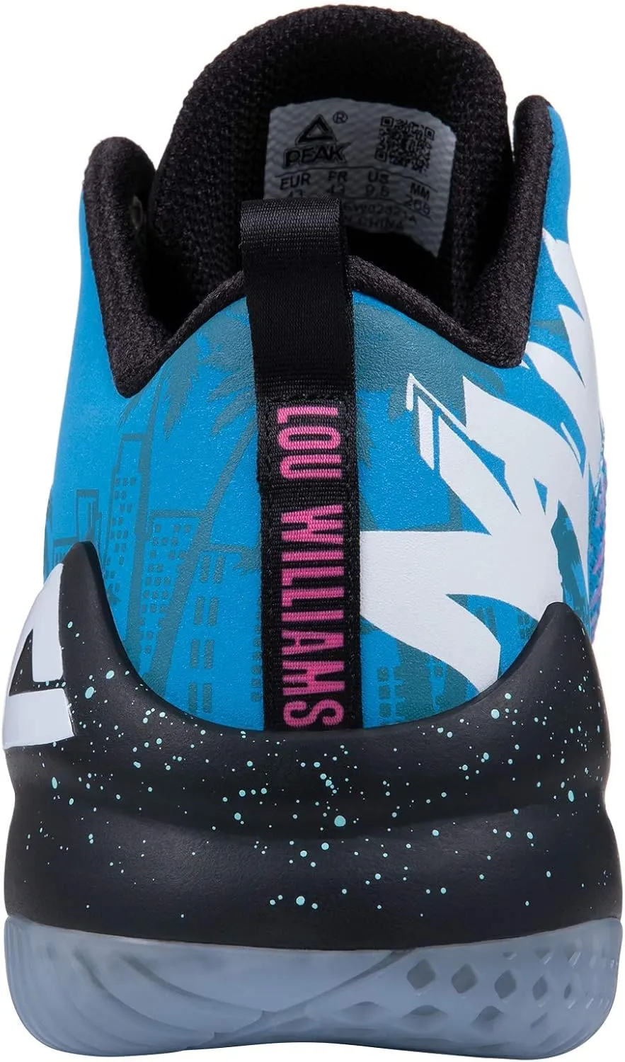PEAK High Top Mens Basketball Shoes Streetball Master Breathable Outdoor Sneakers Cushioning Shoes for Fitness