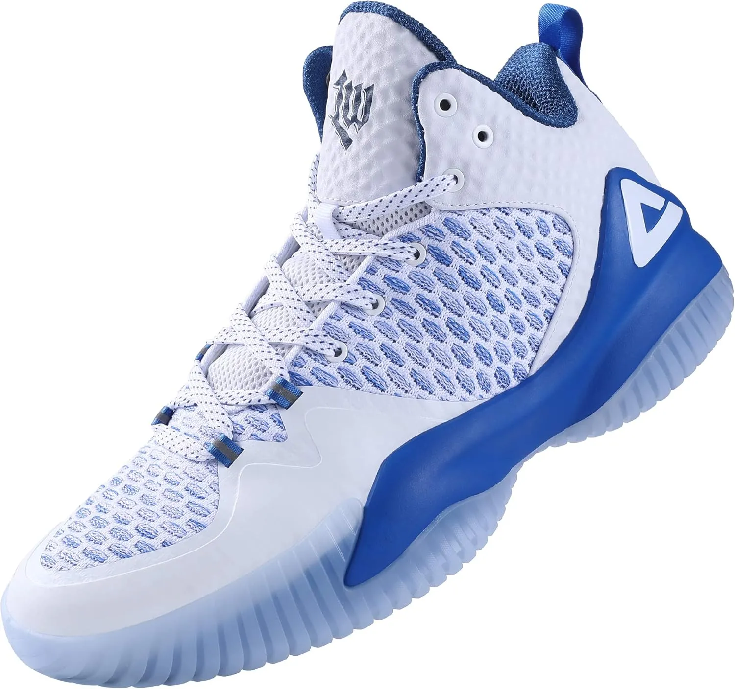 PEAK High Top Mens Basketball Shoes Streetball Master Breathable Outdoor Sneakers Cushioning Shoes for Fitness