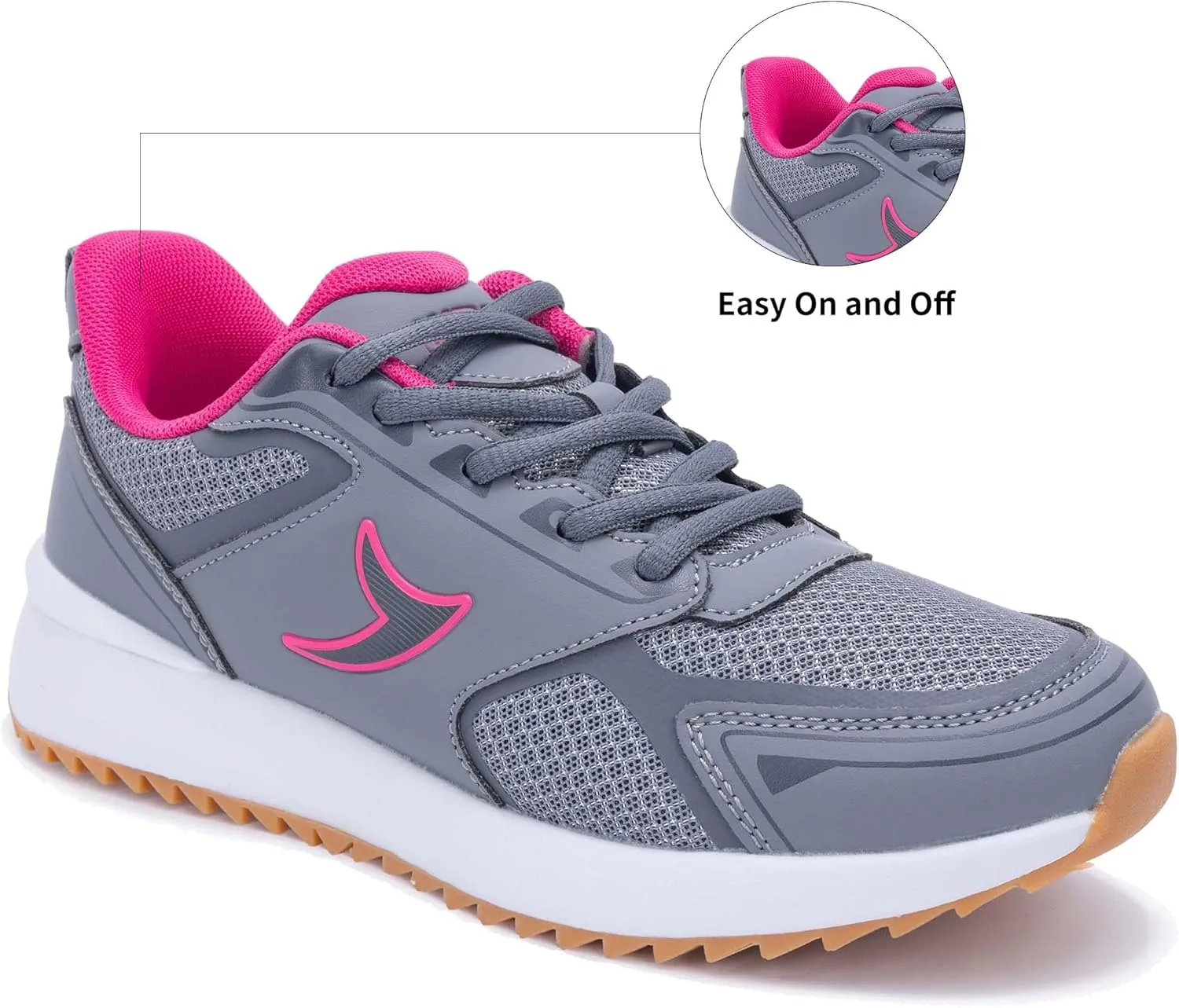 PERSOUL Women's Fashion Sneakers Comfortable Womens Walking Shoes Lightweight Style Tennis Shoes for Casual Daily Workout Shoes US Size 6-11