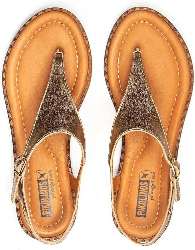PIKOLINOS Flat Sandals Leather Algar for Woman