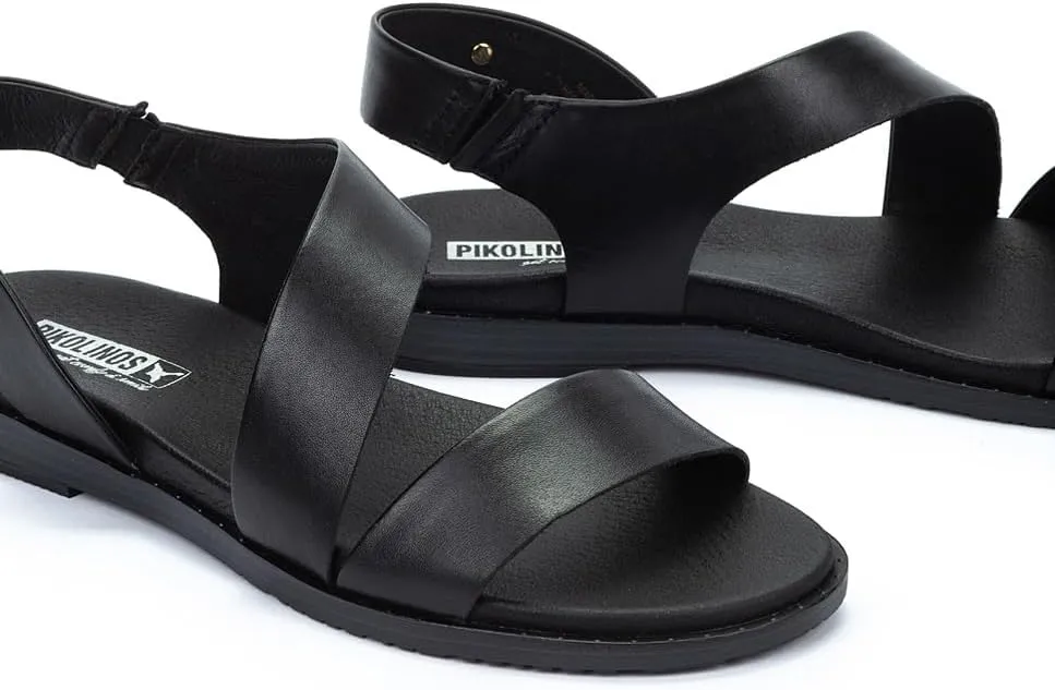 PIKOLINOS Flat Sandals Leather Formentera for Woman