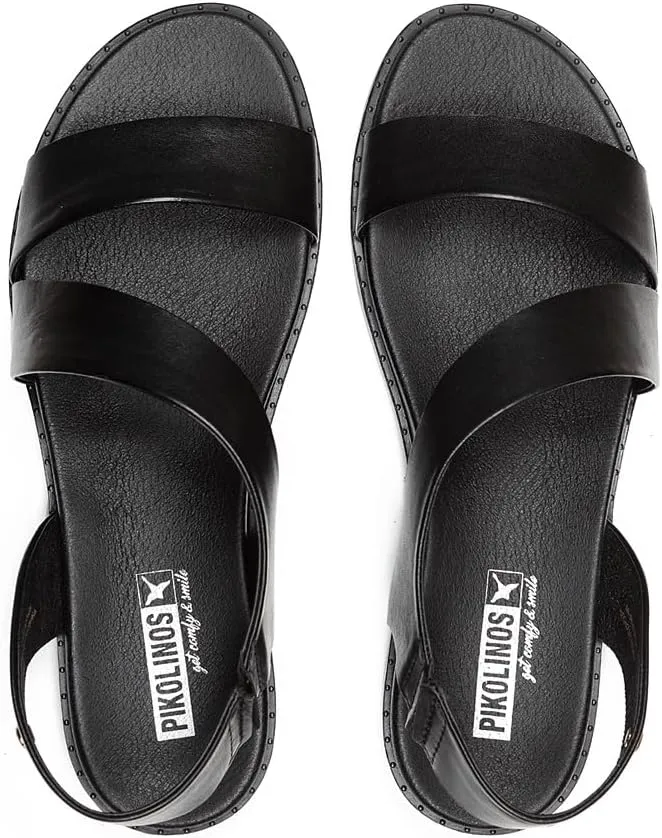 PIKOLINOS Flat Sandals Leather Formentera for Woman